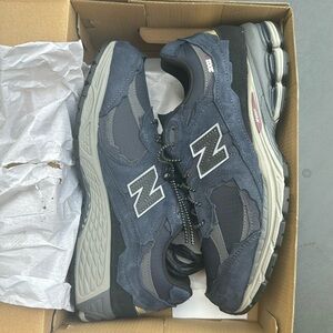 Never worn New Balance 2002R in Blue Grey, men’s 11.5